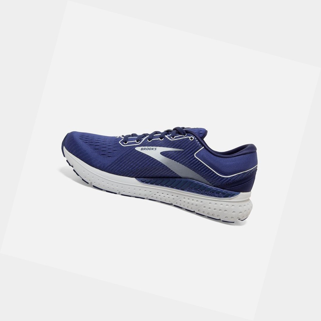 Chaussures Running Route Brooks Transcend 7 Homme Noir Grise Bleu Marine | AXCS35801