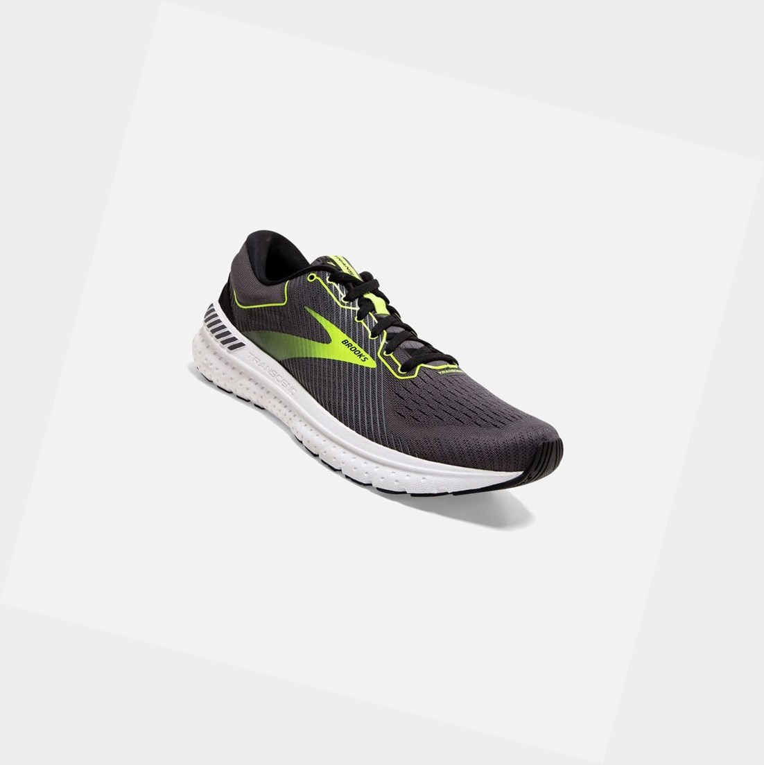 Chaussures Running Route Brooks Transcend 7 Homme Noir | BYHF81643