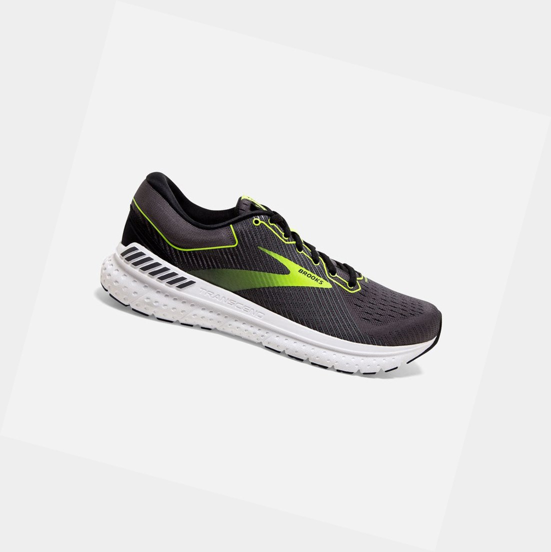 Chaussures Running Route Brooks Transcend 7 Homme Noir | BYHF81643