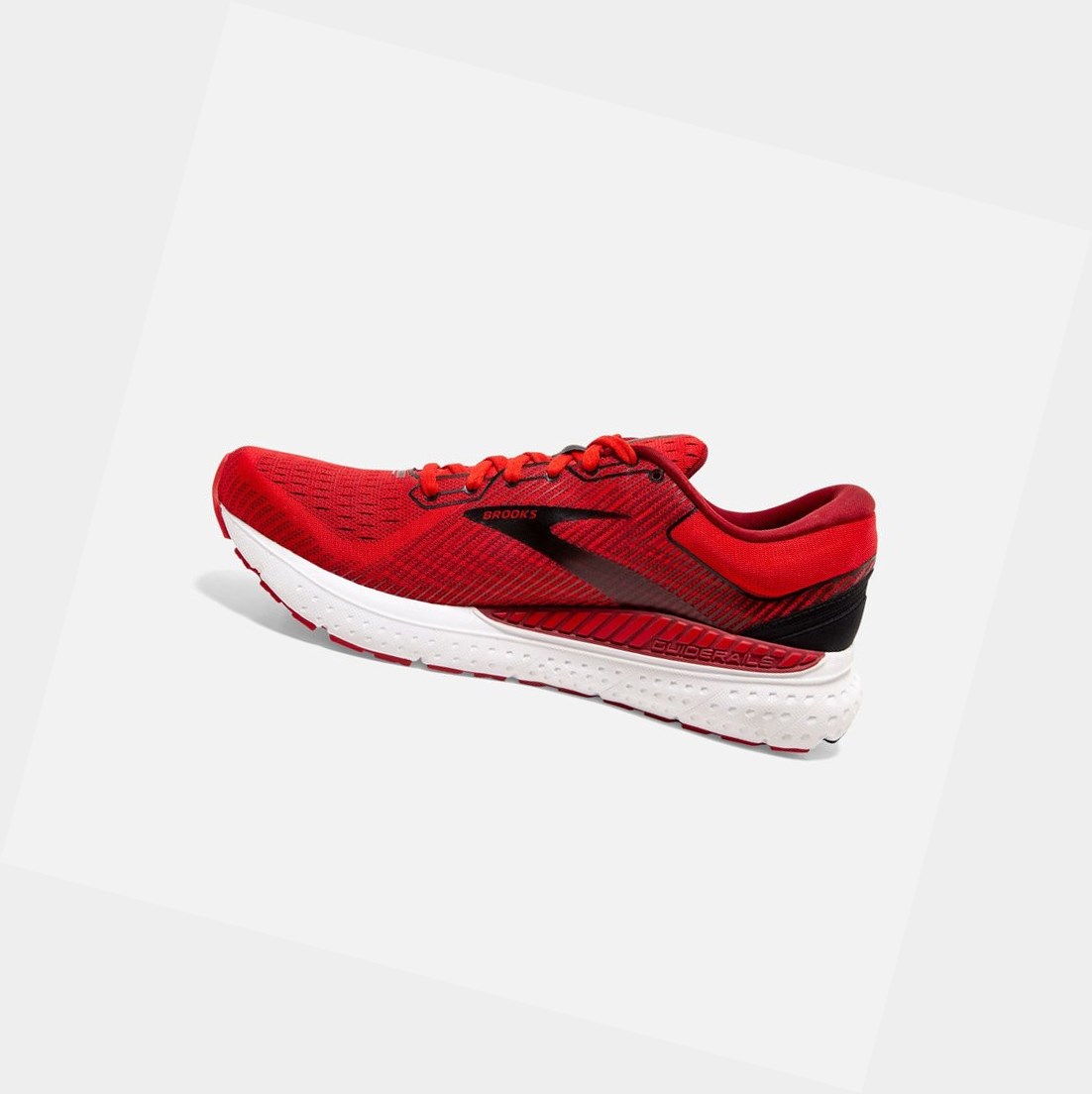 Chaussures Running Route Brooks Transcend 7 Homme Orange Noir | UGBV08596