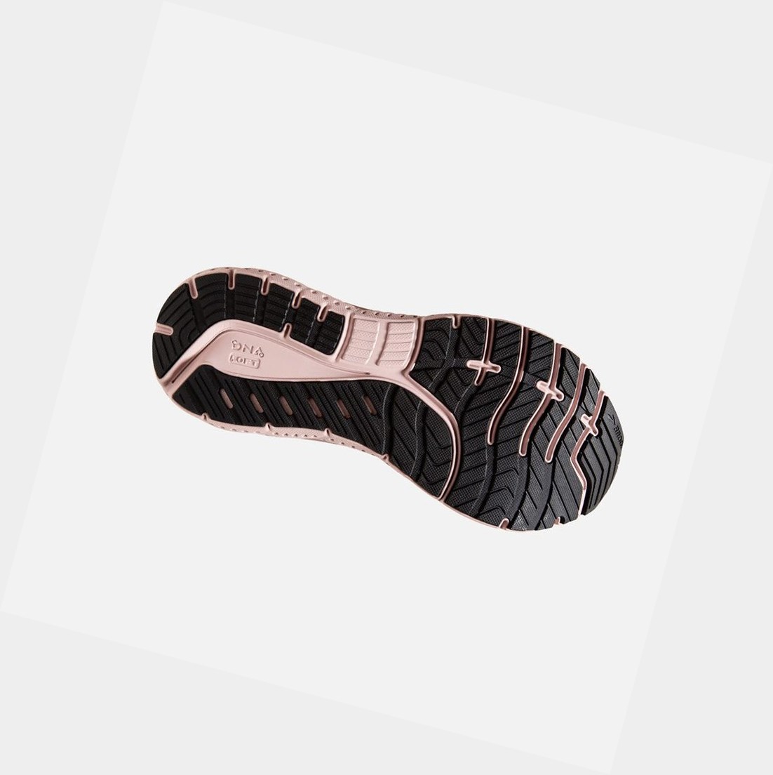 Chaussures Running Route Brooks Transcend 7 Femme Grise Noir | ZVBR98413