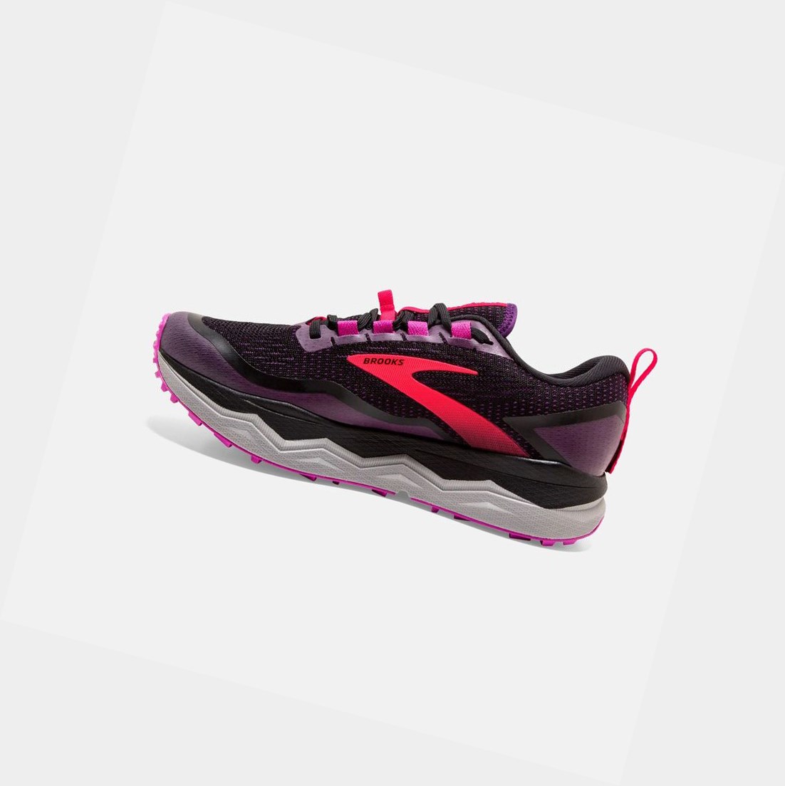 Chaussures Trail Brooks Caldera 5 Femme Noir Violette | WKJT35268
