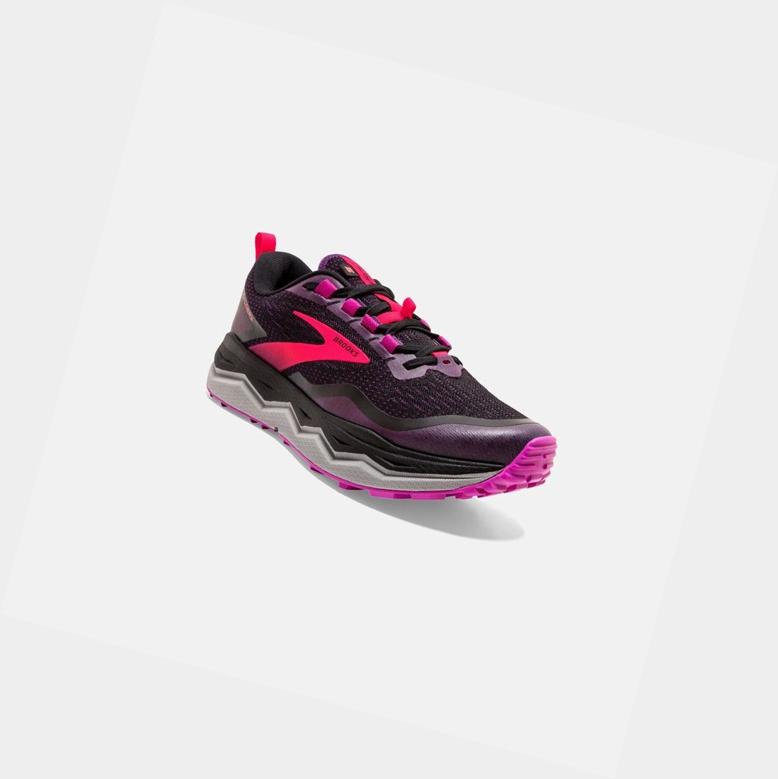 Chaussures Trail Brooks Caldera 5 Femme Noir Violette | WKJT35268