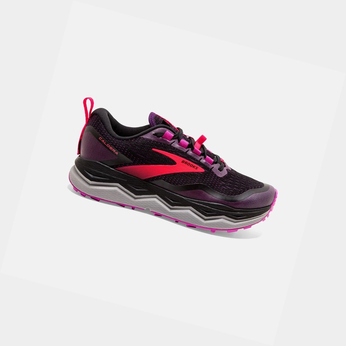 Chaussures Trail Brooks Caldera 5 Femme Noir Violette | WKJT35268