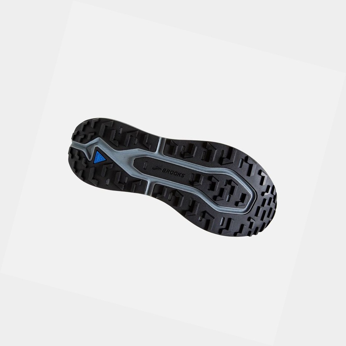 Chaussures Trail Brooks Caldera 5 Homme Noir Orange Bleu | WPGR52943