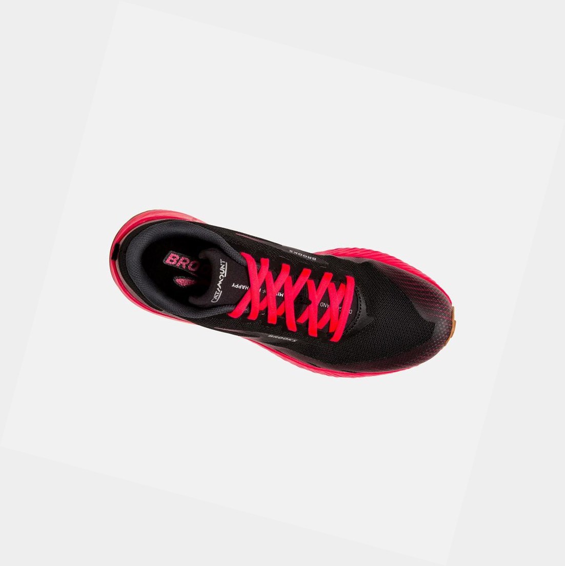 Chaussures Trail Brooks Catamount Femme Noir Rose | YZKS48972