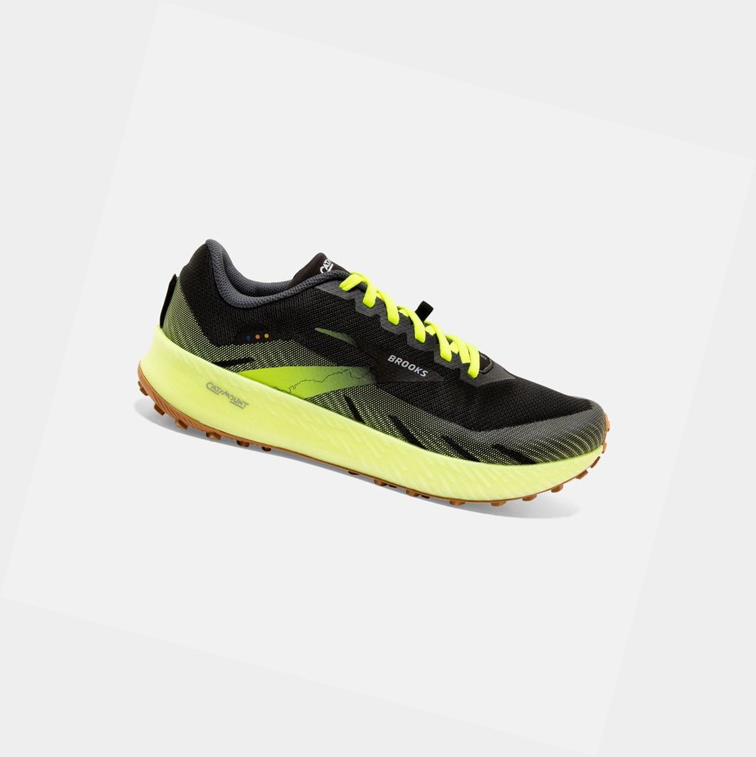 Chaussures Trail Brooks Catamount Homme Noir | OTGR07541