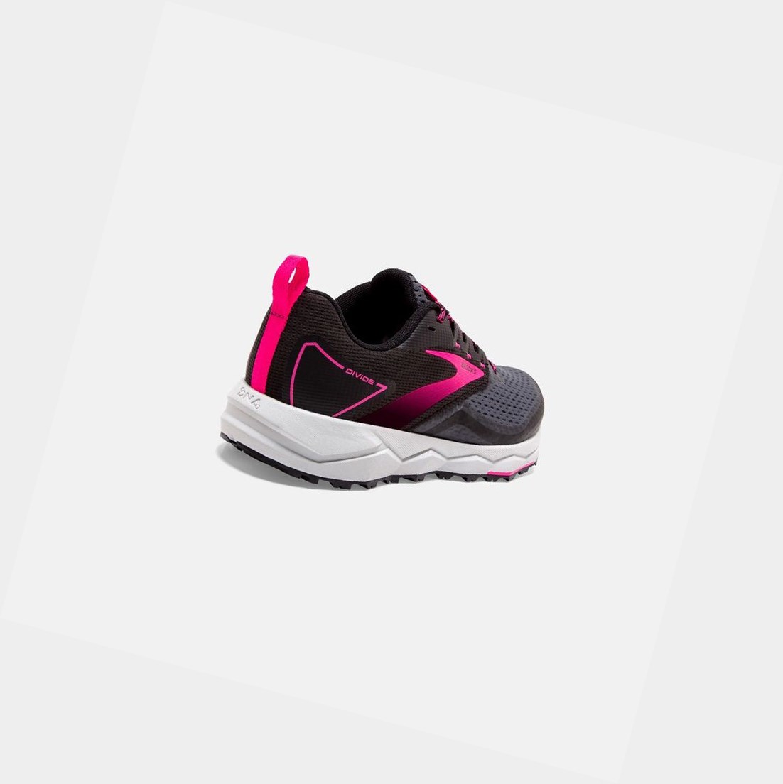 Chaussures Trail Brooks Divide 2 Femme Noir Rose | OKRT06185