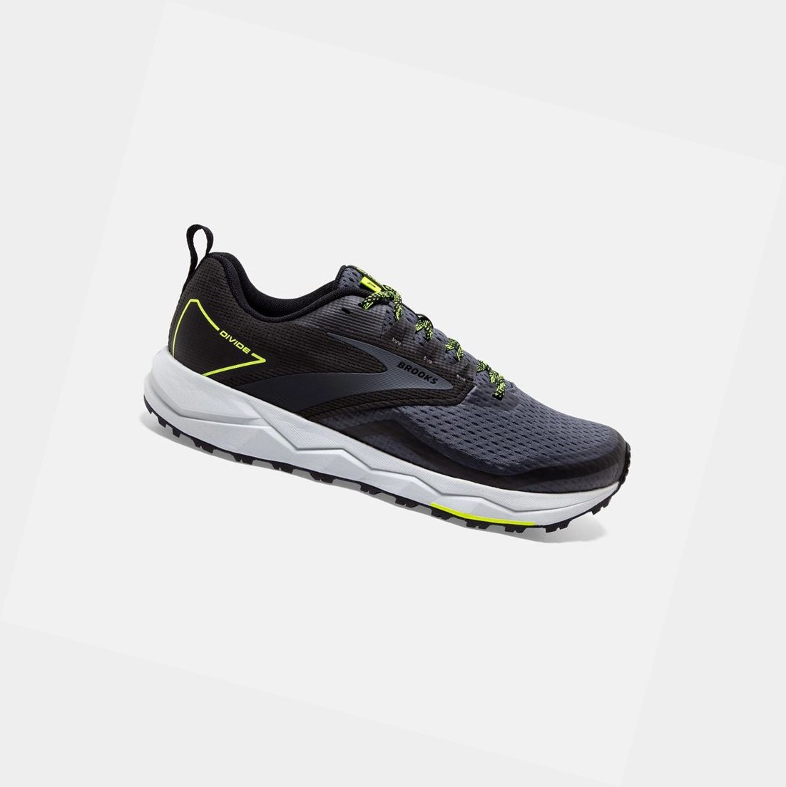 Chaussures Trail Brooks Divide 2 Homme Noir | VYMN04613