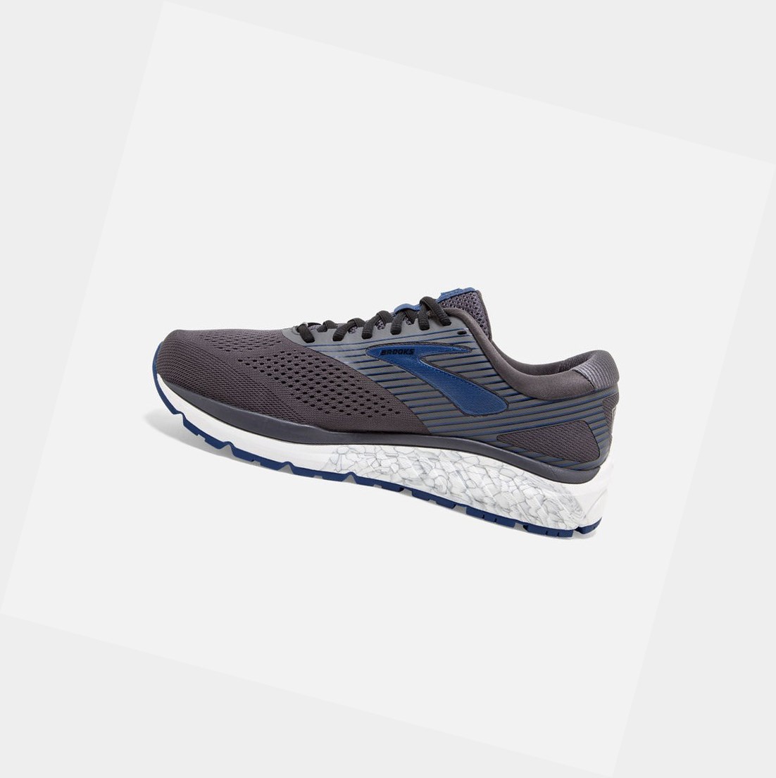 Chaussures de Marche Brooks Addiction 14 Homme Bleu Noir | ZWXQ60218