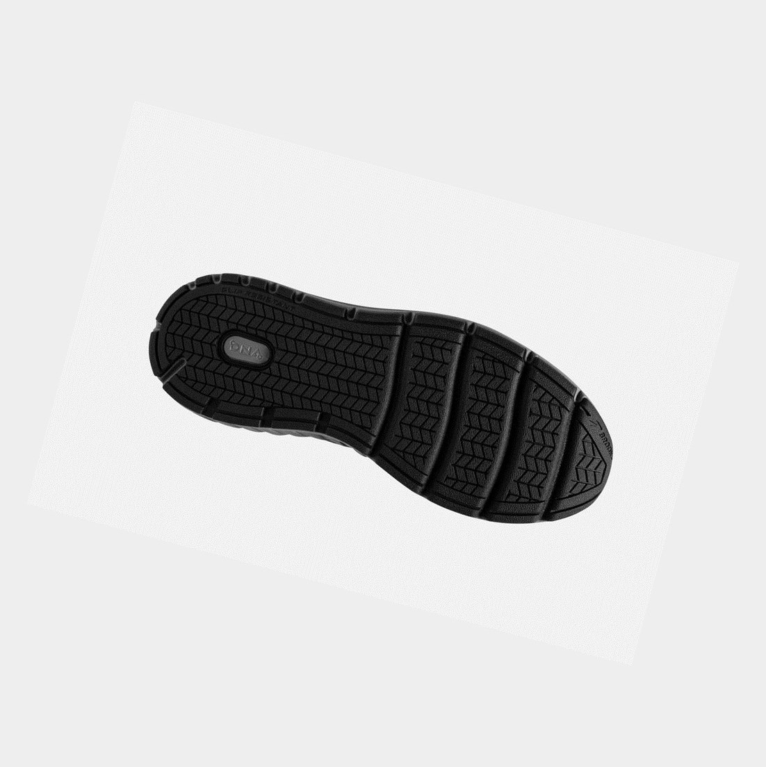 Chaussures de Marche Brooks Addiction Walker Daim Homme Noir Noir | CPMS16705