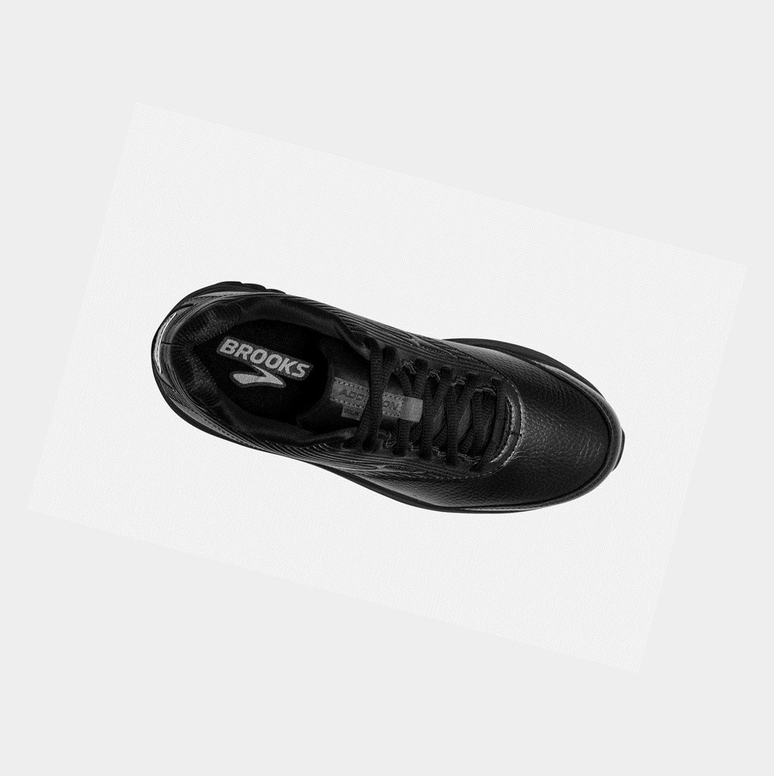 Chaussures de Marche Brooks Addiction Walker 2 Femme Noir Noir | HONC53947