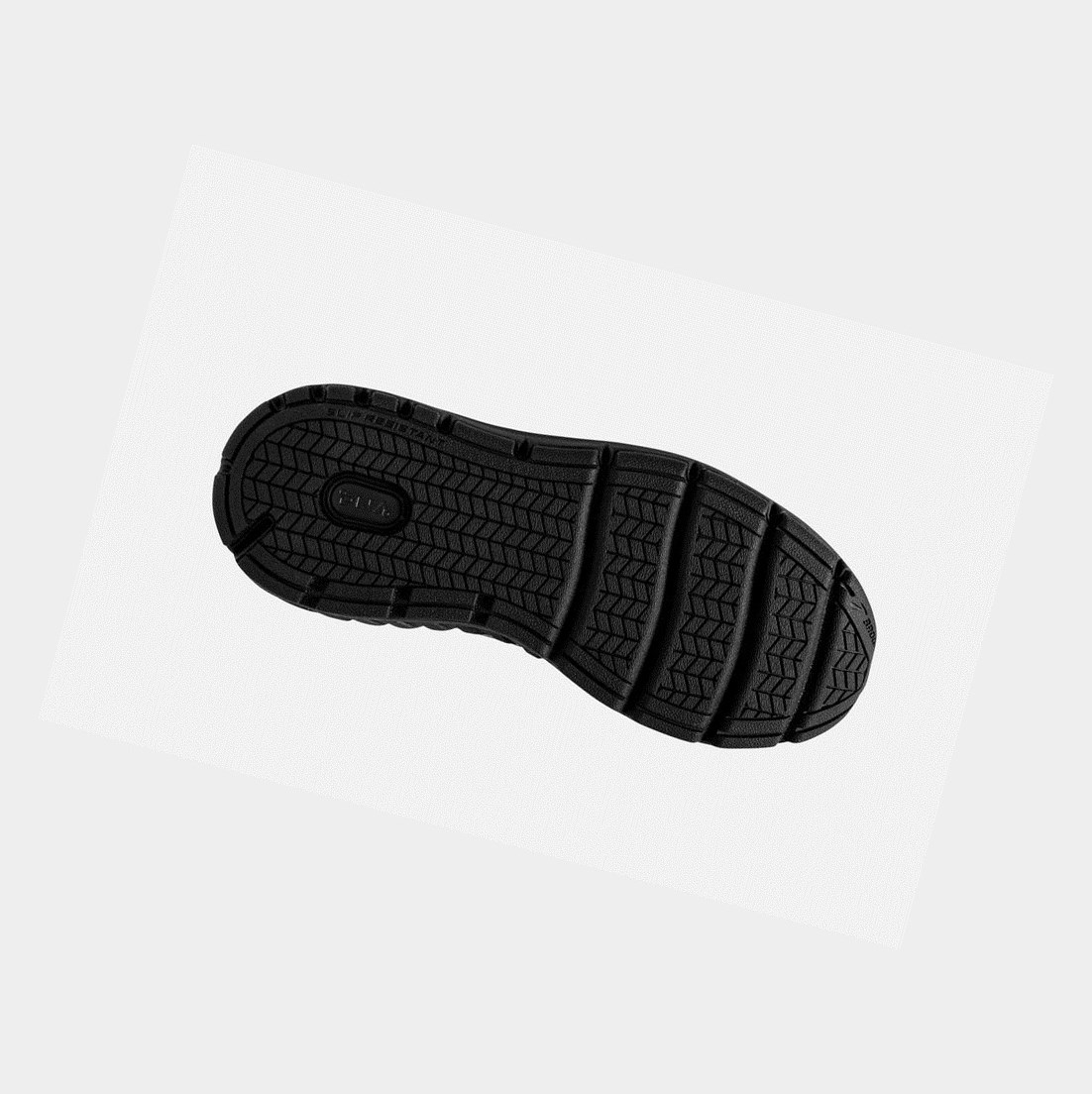 Chaussures de Marche Brooks Addiction Walker 2 Femme Noir Noir | HONC53947