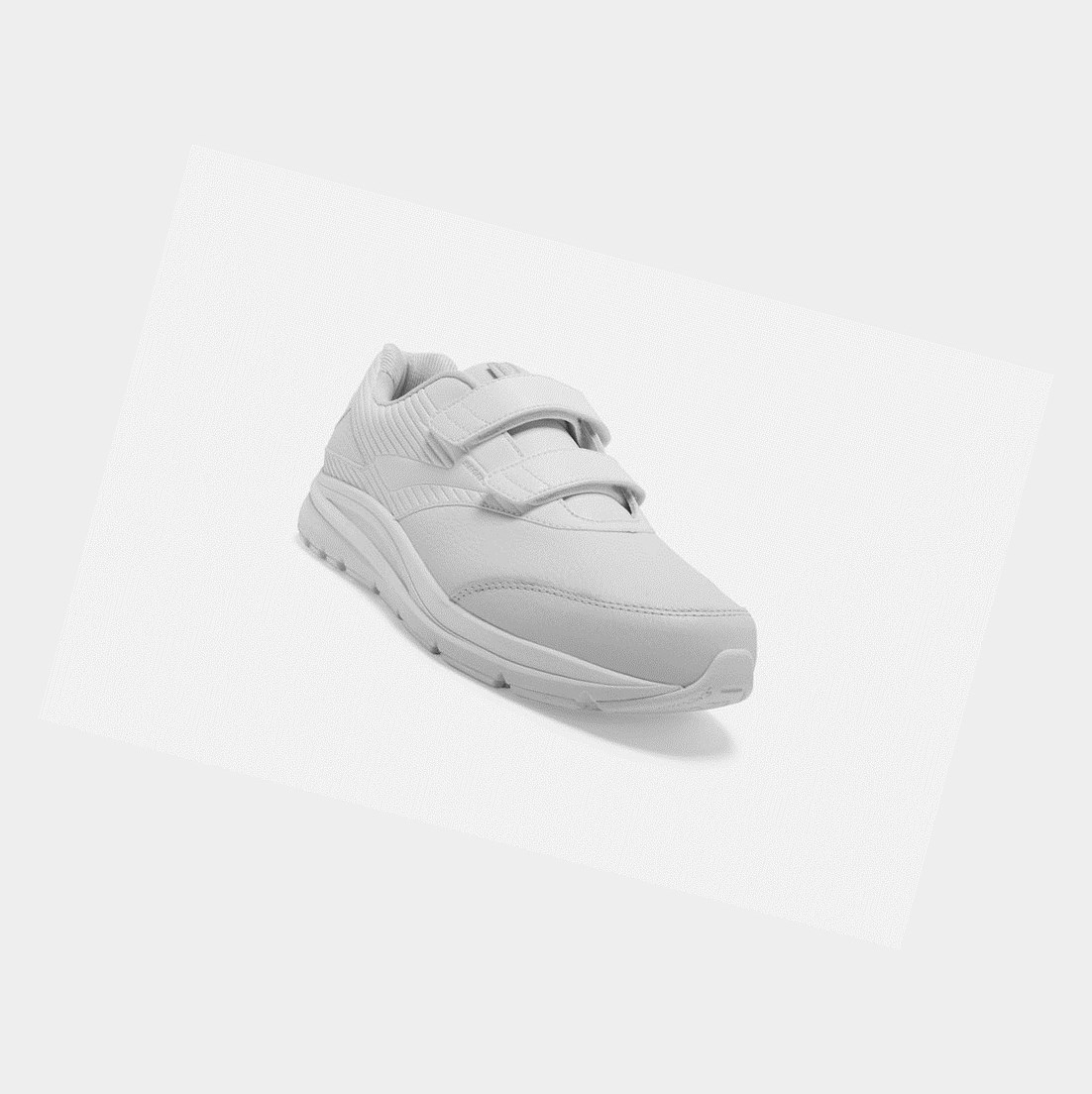 Chaussures de Marche Brooks Addiction Walker V-Brides 2 Homme Blanche Blanche | QEAB54072