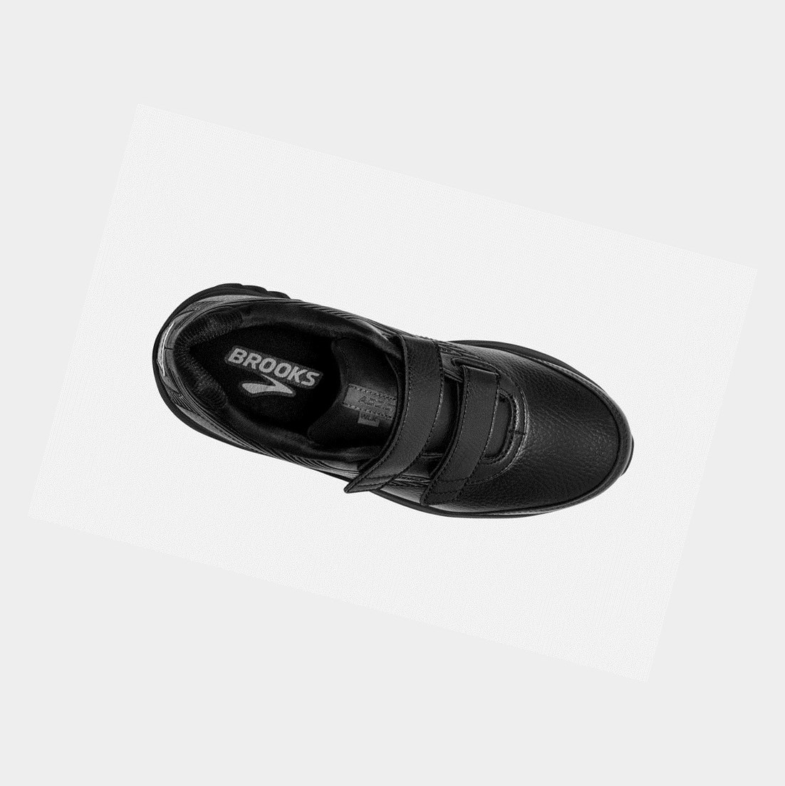 Chaussures de Marche Brooks Addiction Walker V-Brides 2 Femme Noir Noir | QVCA49278