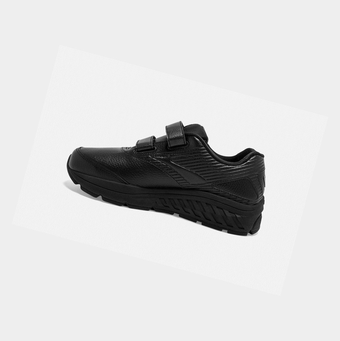 Chaussures de Marche Brooks Addiction Walker V-Brides 2 Femme Noir Noir | QVCA49278