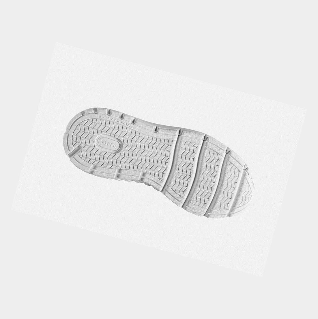 Chaussures de Marche Brooks Addiction Walker 2 Femme Blanche Blanche | VKJP86974