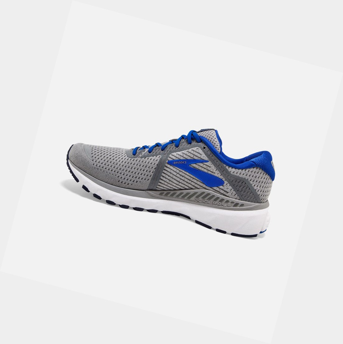 Chaussures de Marche Brooks Adrenaline GTS 20 Homme Grise Bleu Bleu Marine | BIVR23614
