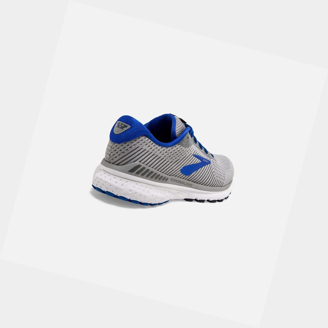 Chaussures de Marche Brooks Adrenaline GTS 20 Homme Grise Bleu Bleu Marine | BIVR23614