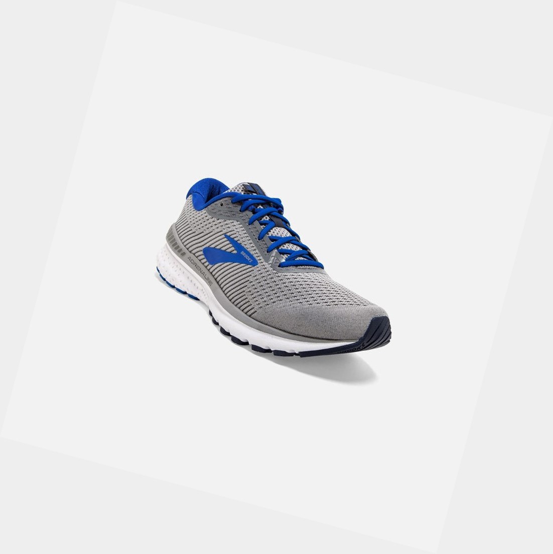 Chaussures de Marche Brooks Adrenaline GTS 20 Homme Grise Bleu Bleu Marine | BIVR23614