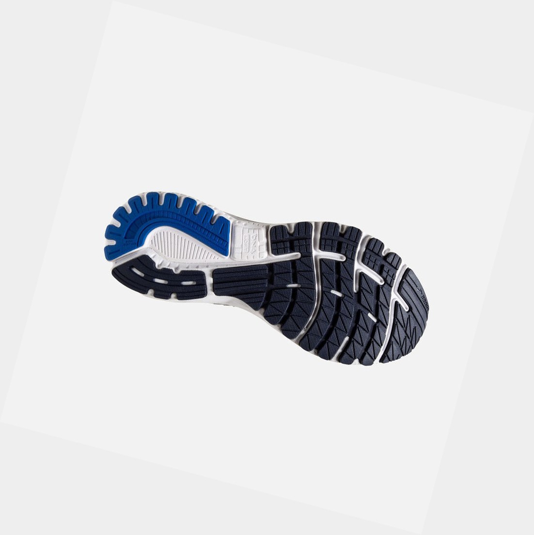 Chaussures de Marche Brooks Adrenaline GTS 20 Homme Grise Bleu Bleu Marine | BIVR23614