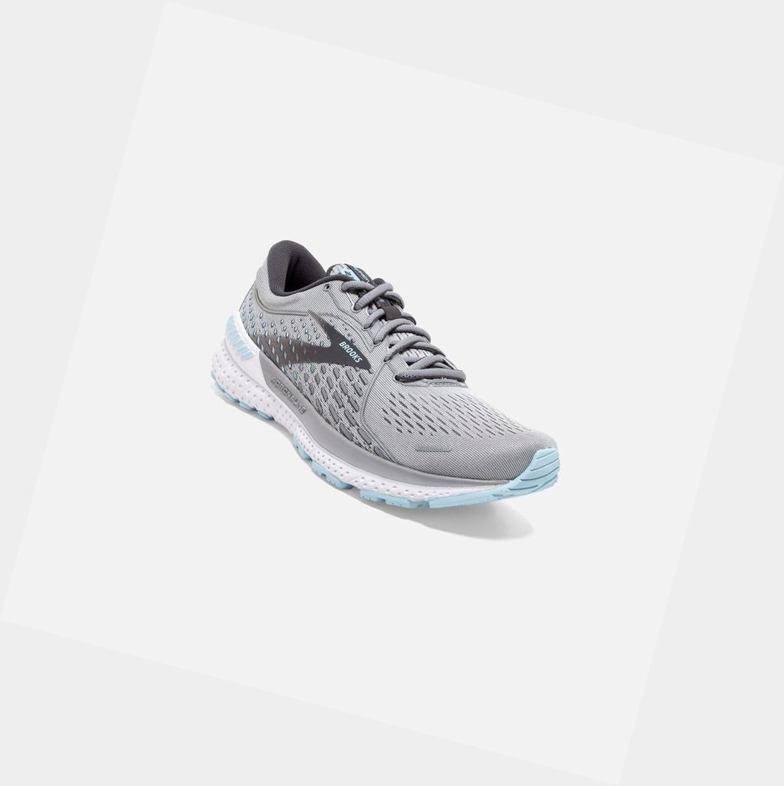 Chaussures de Marche Brooks Adrenaline GTS 21 Femme Bleu Clair | GSQT78906