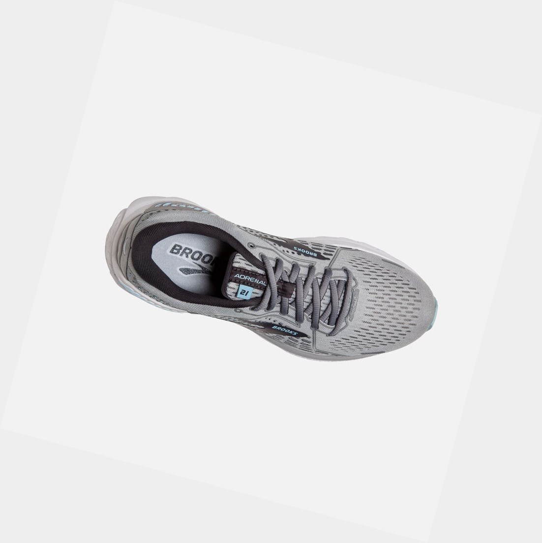 Chaussures de Marche Brooks Adrenaline GTS 21 Femme Bleu Clair | GSQT78906