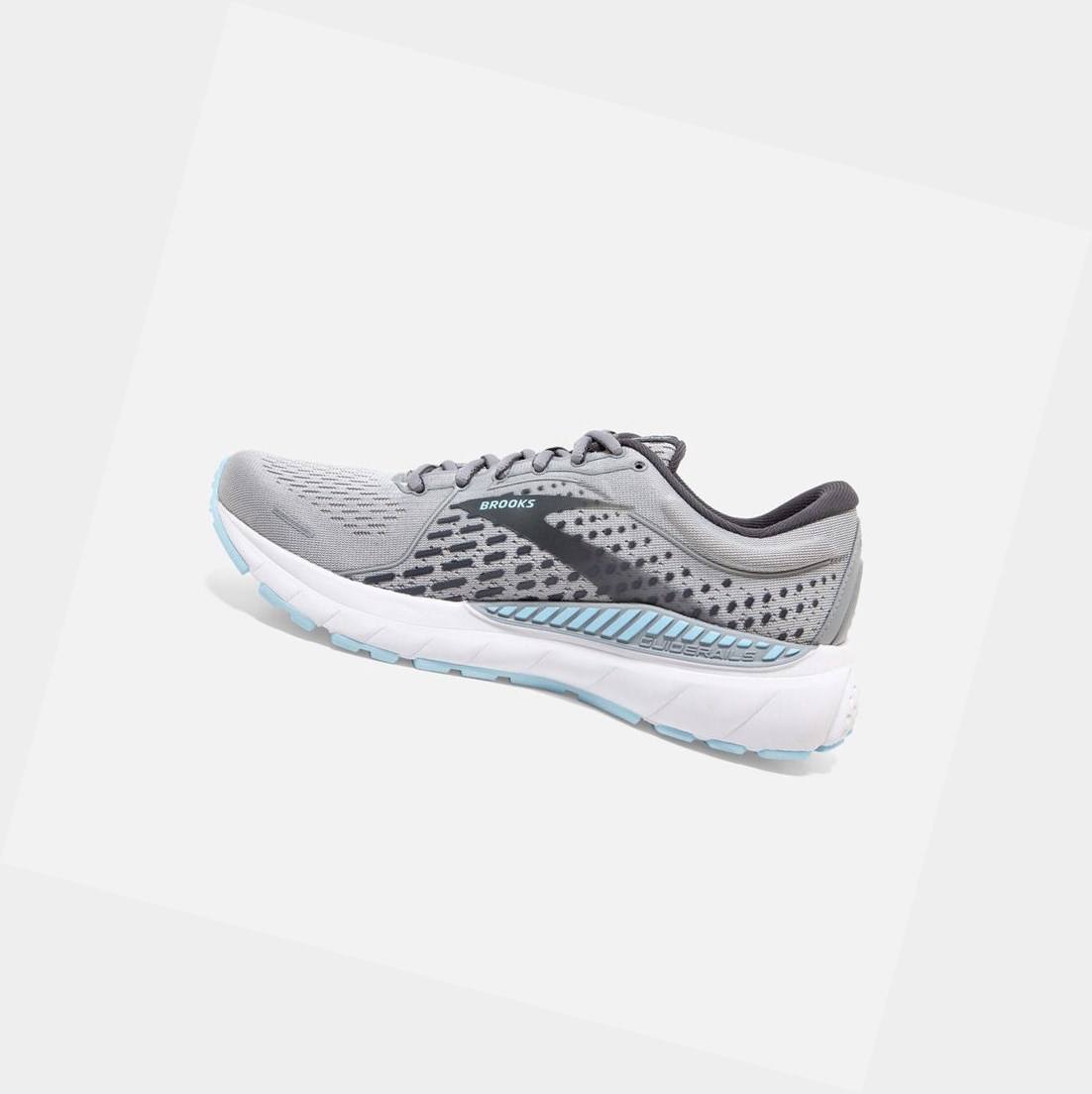 Chaussures de Marche Brooks Adrenaline GTS 21 Femme Bleu Clair | GSQT78906