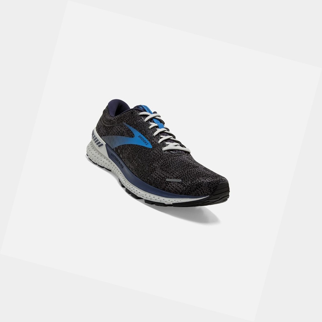 Chaussures de Marche Brooks Adrenaline GTS 21 Homme Noir Bleu | HBAF50613