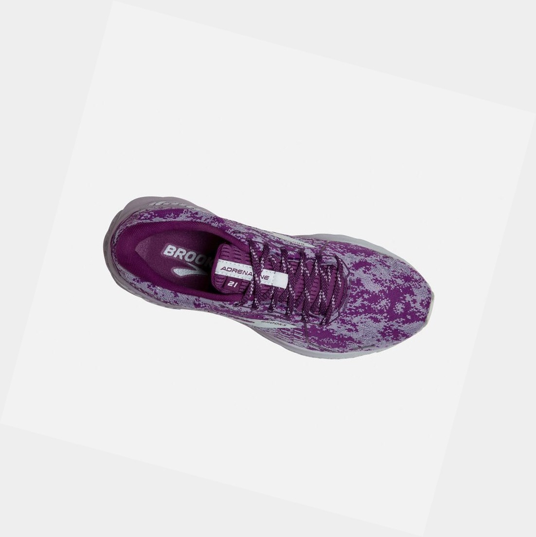 Chaussures de Marche Brooks Adrenaline GTS 21 Femme Lavande Bleu | PMCJ98452