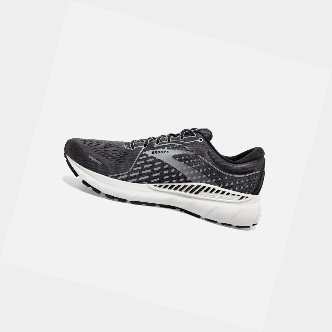 Chaussures de Marche Brooks Adrenaline GTS 21 Homme Noir Grise | PNXK56083