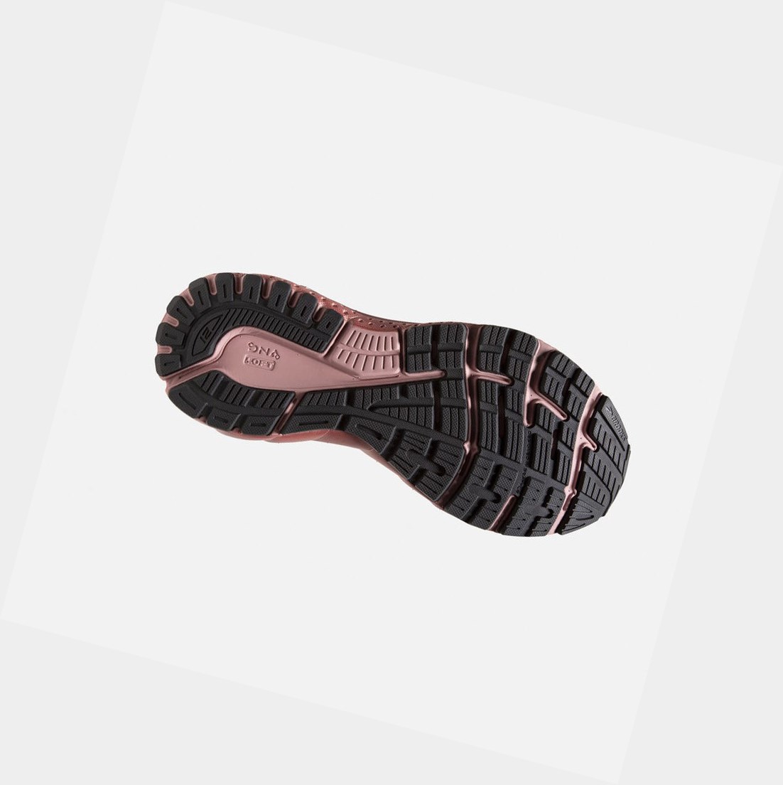 Chaussures de Marche Brooks Adrenaline GTS 21 Femme Grise Noir Rose Doré | SYNZ25134