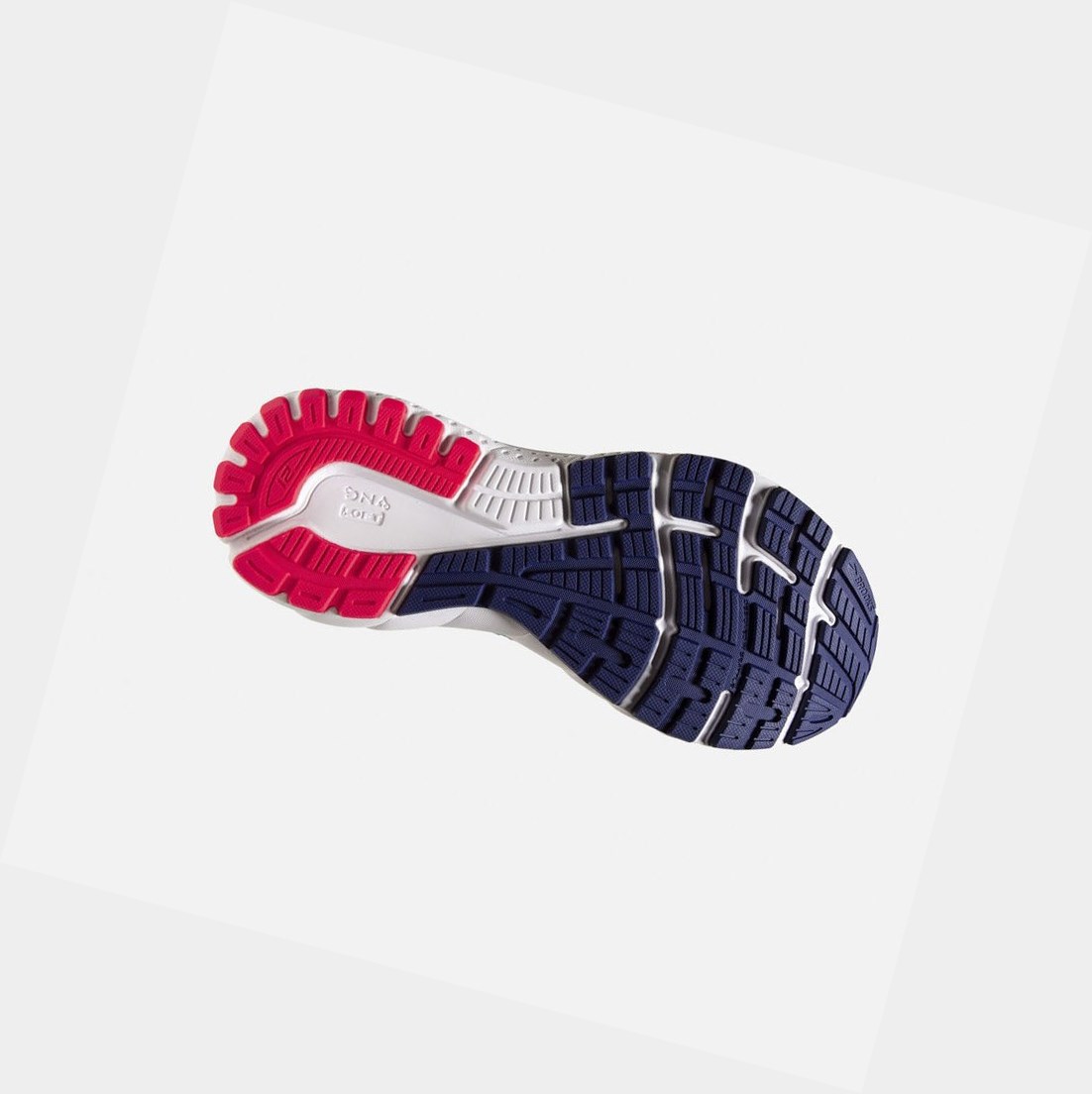 Chaussures de Marche Brooks Adrenaline GTS 21 Femme Bleu Rose | TZBM89247