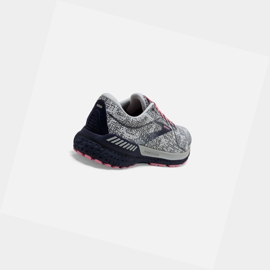 Chaussures de Marche Brooks Adrenaline GTS 21 Femme Blanche Corail | ZJAL67149