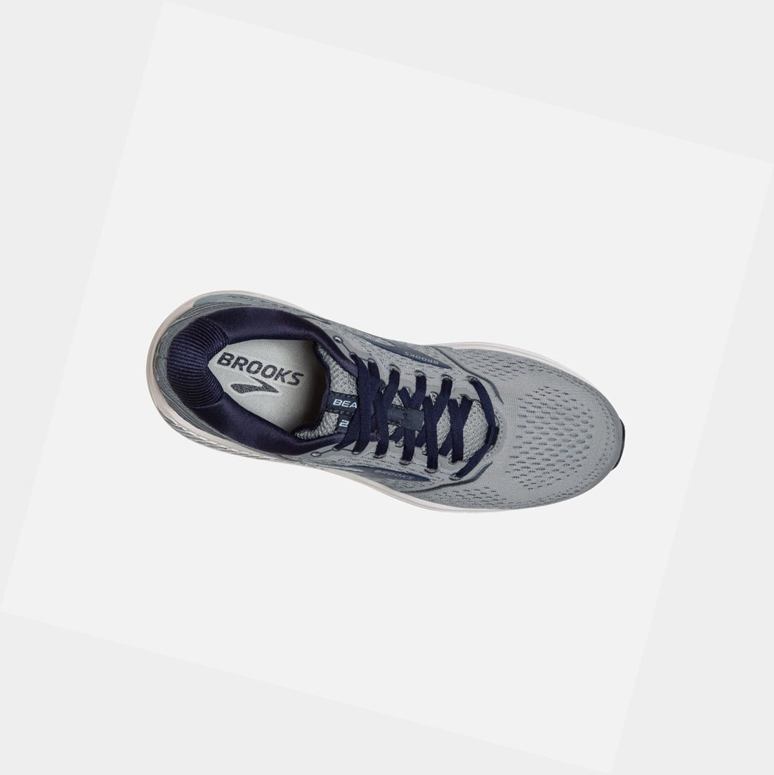 Chaussures de Marche Brooks Beast '20 Homme Bleu Grise | GHZI56802