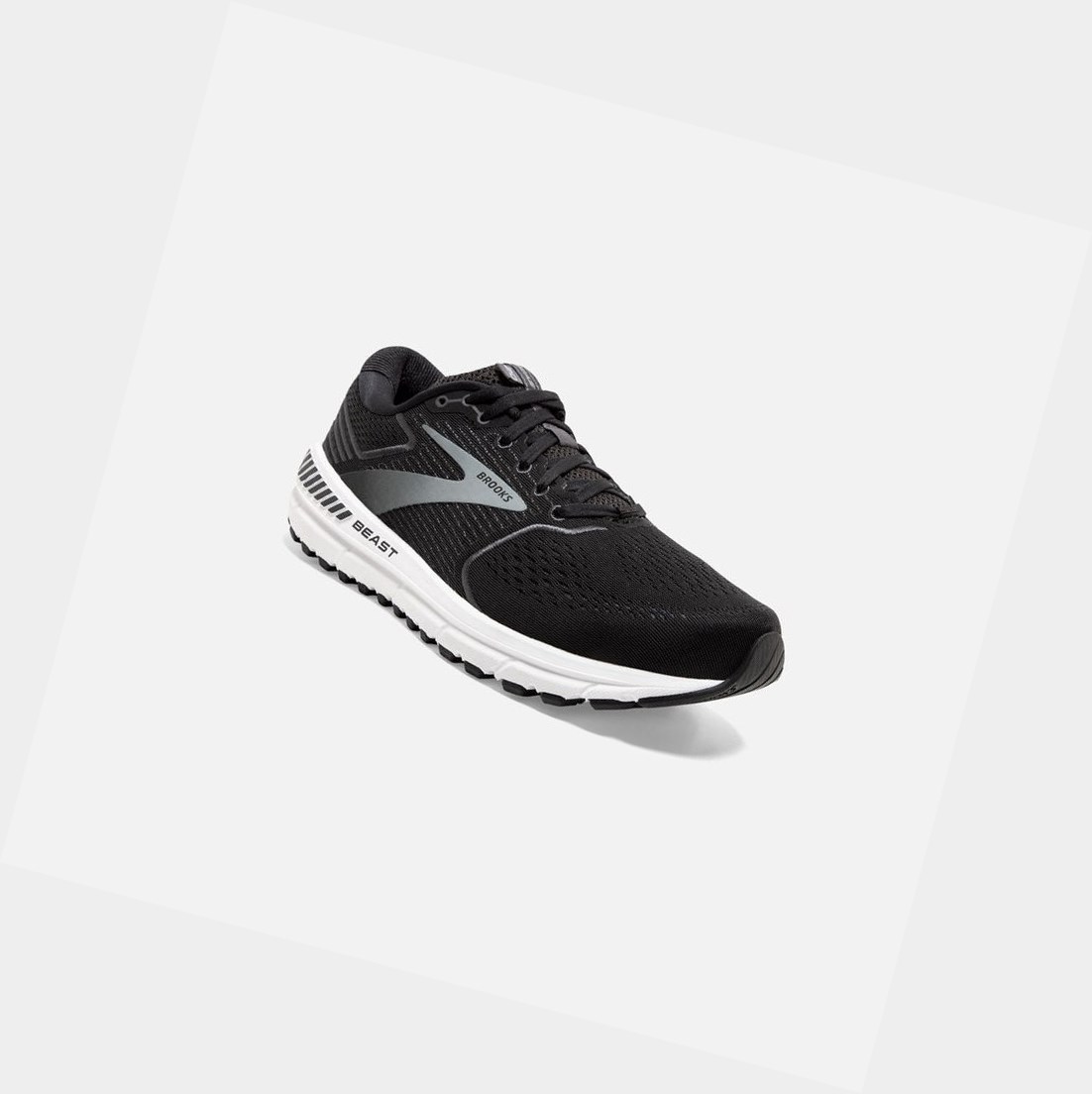 Chaussures de Marche Brooks Beast '20 Homme Noir Grise | ZHVY85137