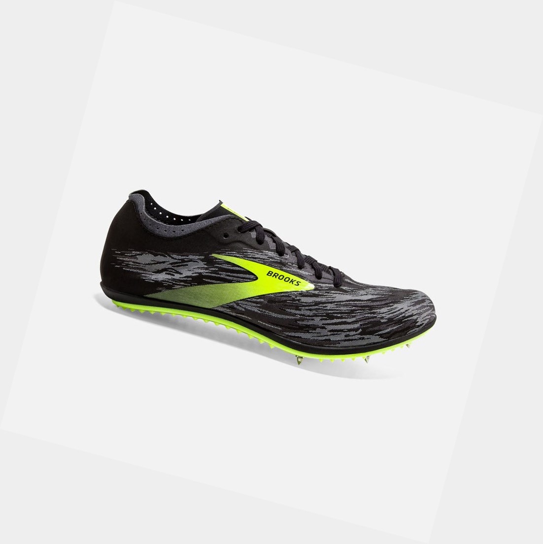Chaussures de Sport Brooks ELMN8 v5 Femme Noir Grise | VEGJ63098
