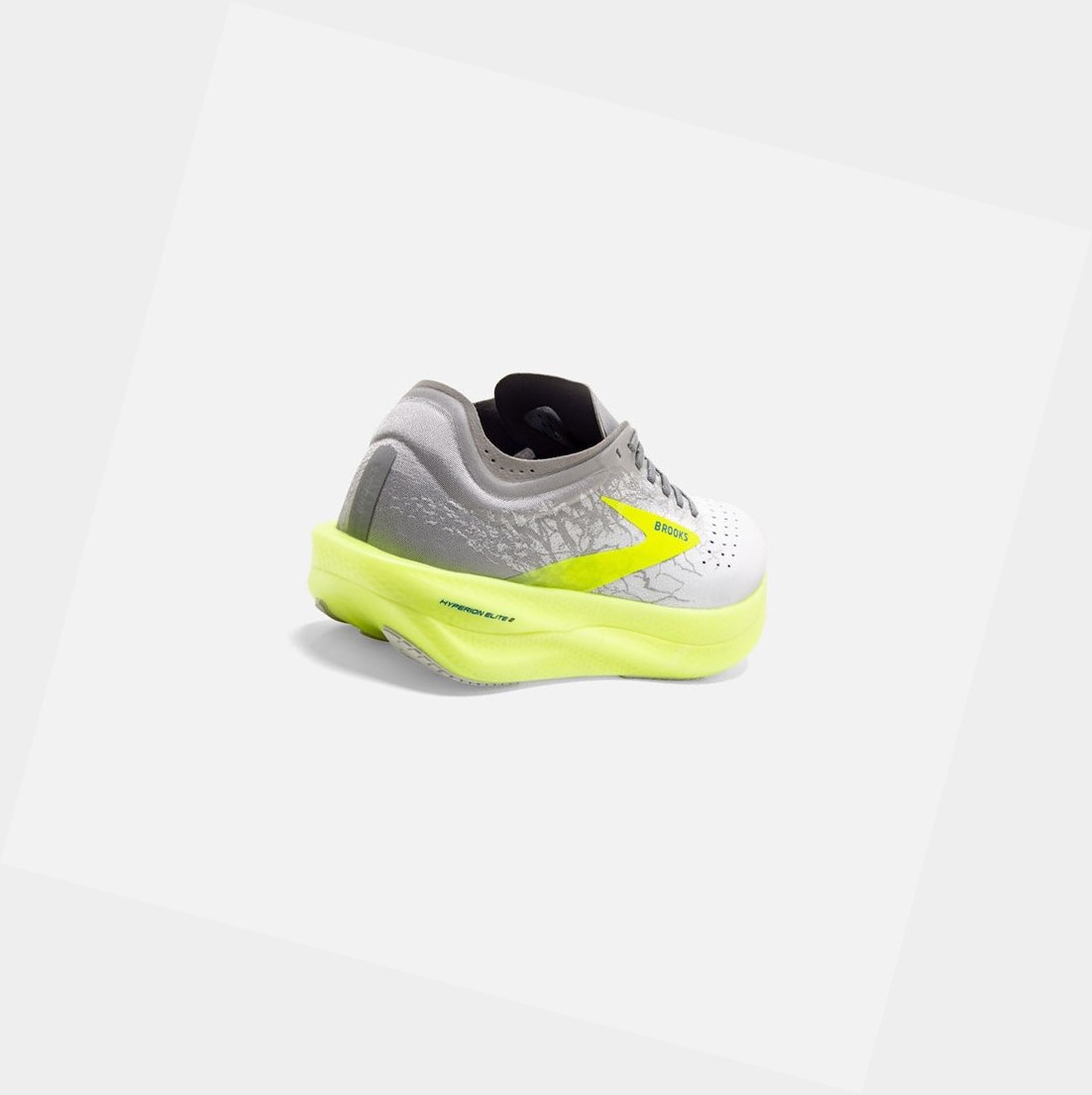 Chaussures de Sport Brooks Hyperion Elite 2 Homme Blanche Argent | OARX12795