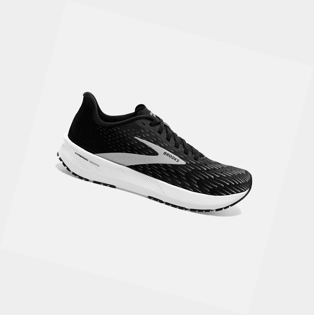 Chaussures de Sport Brooks Hyperion Tempo Homme Noir Argent Blanche | APZN73164
