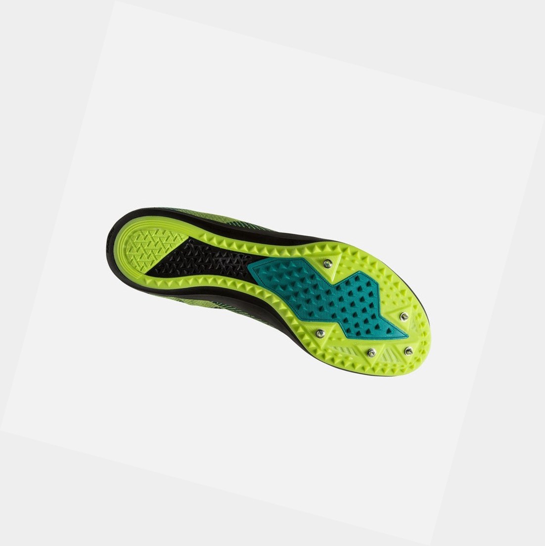 Chaussures de Sport Brooks Mach 19 Homme Noir Bleu | YUEX41589