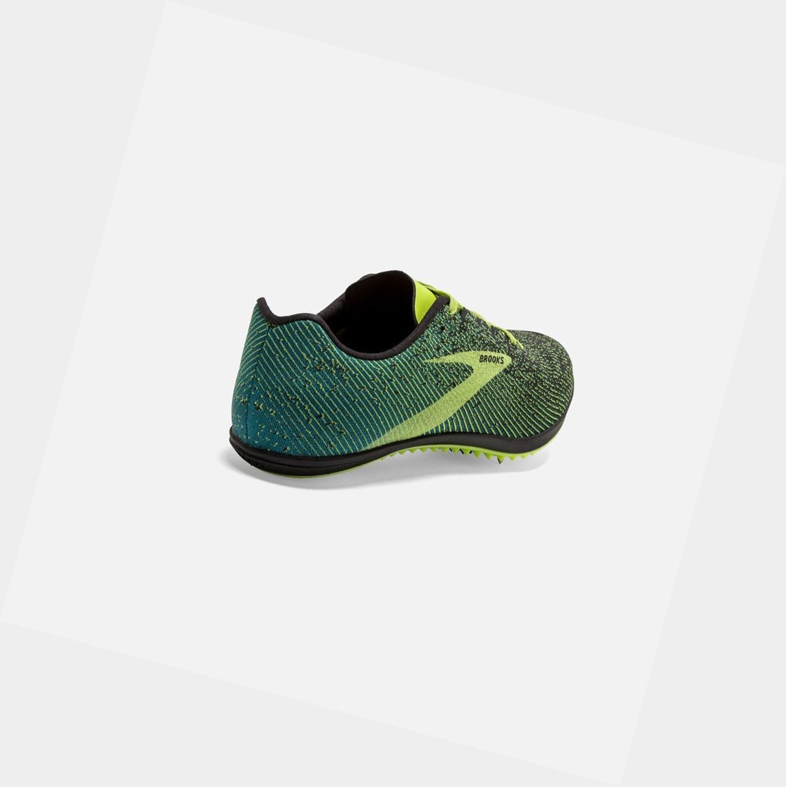 Chaussures de Sport Brooks Mach 19 Homme Noir Bleu | YUEX41589