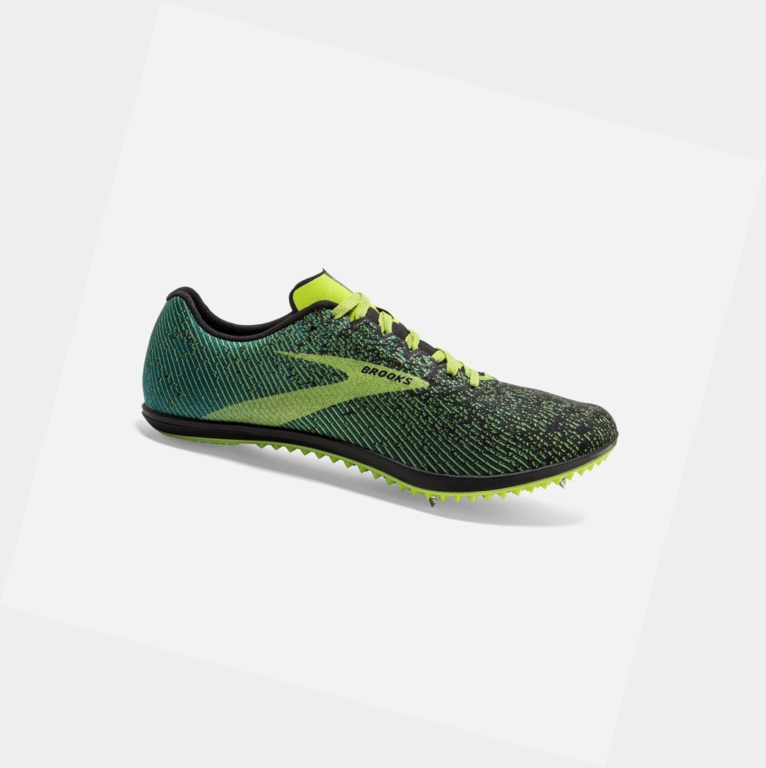 Chaussures de Sport Brooks Mach 19 Homme Noir Bleu | YUEX41589