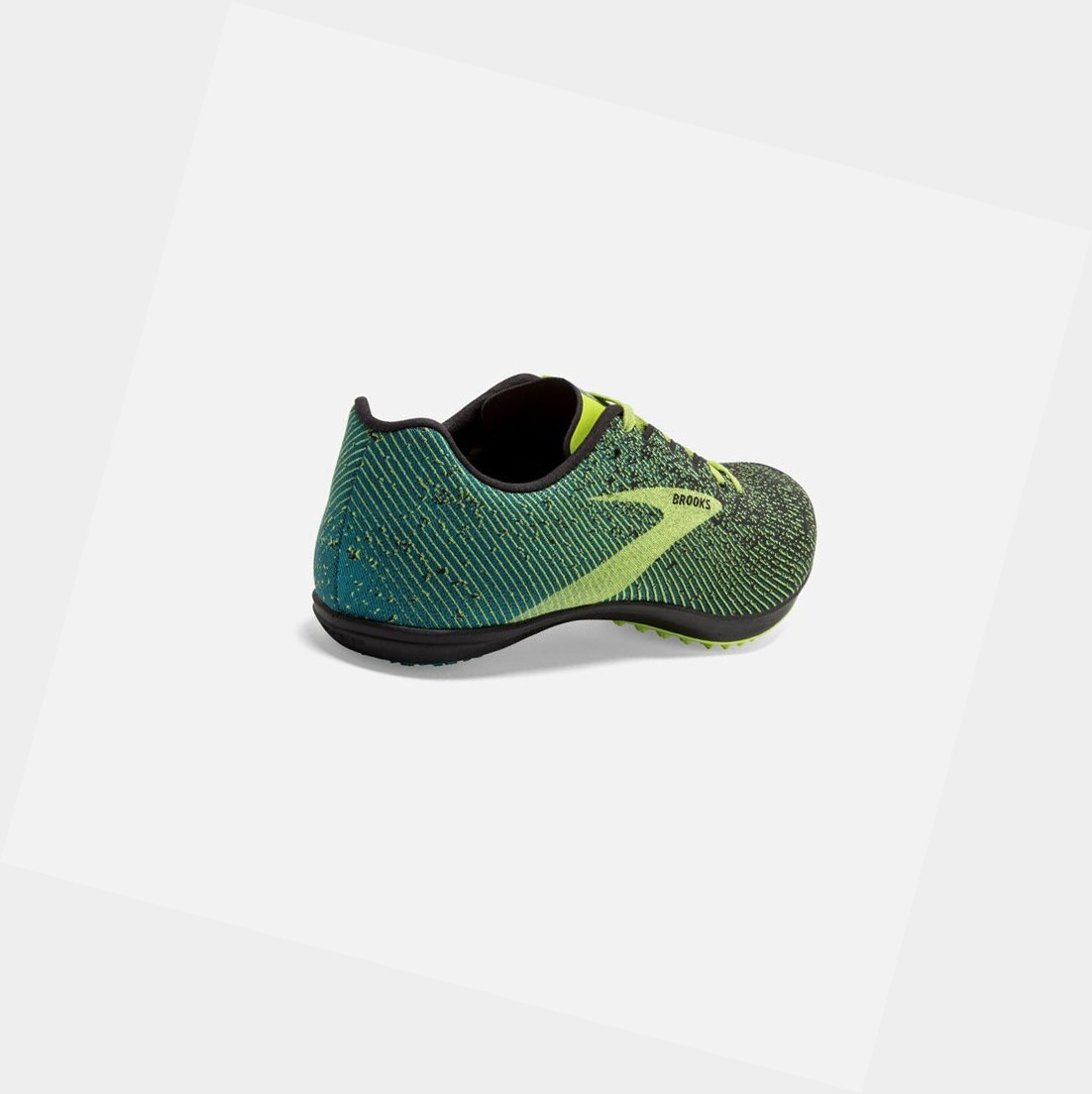 Chaussures de Sport Brooks Mach 19 Spikeless Homme Noir Bleu | LFMD61842