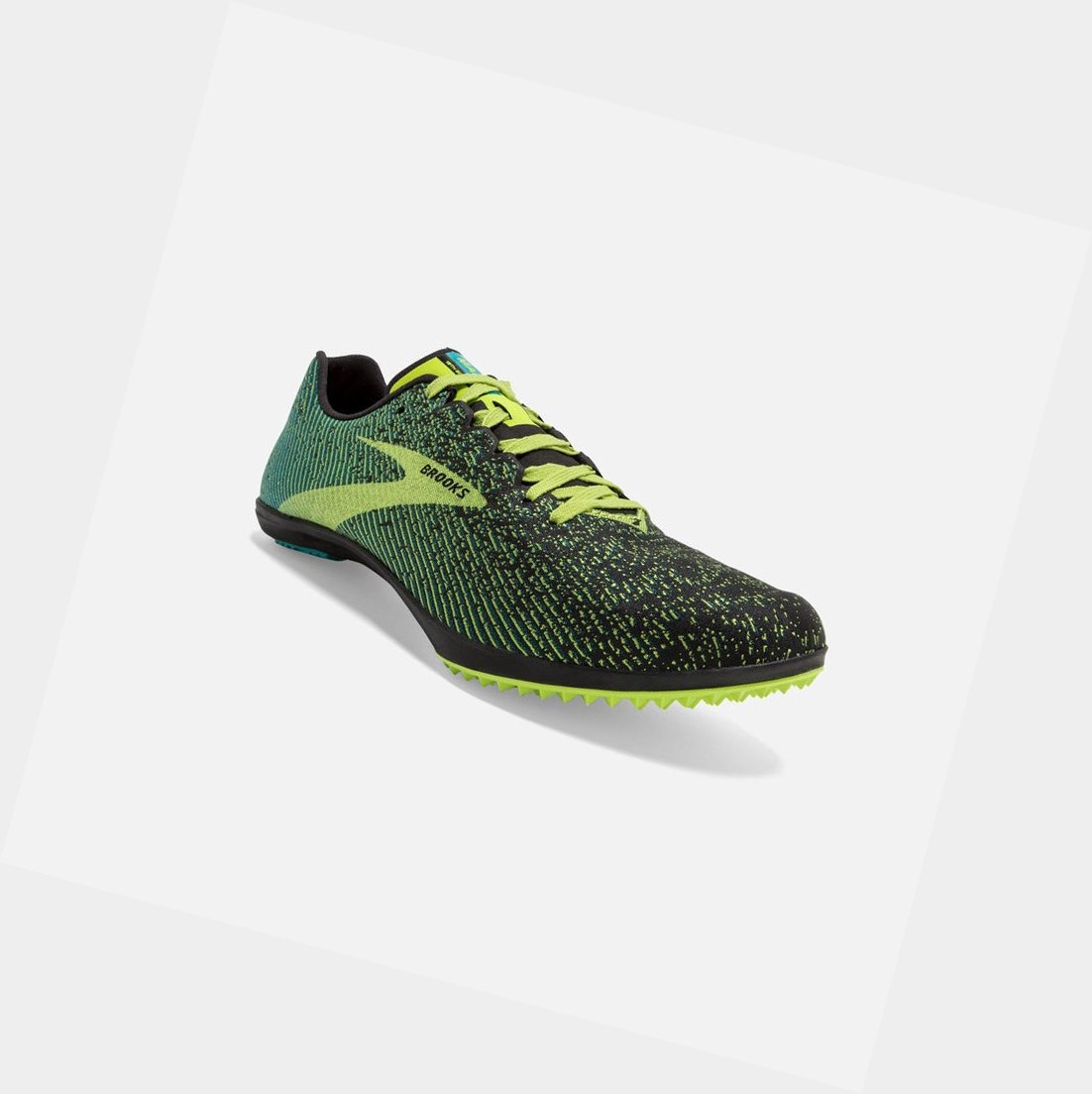 Chaussures de Sport Brooks Mach 19 Spikeless Homme Noir Bleu | LFMD61842