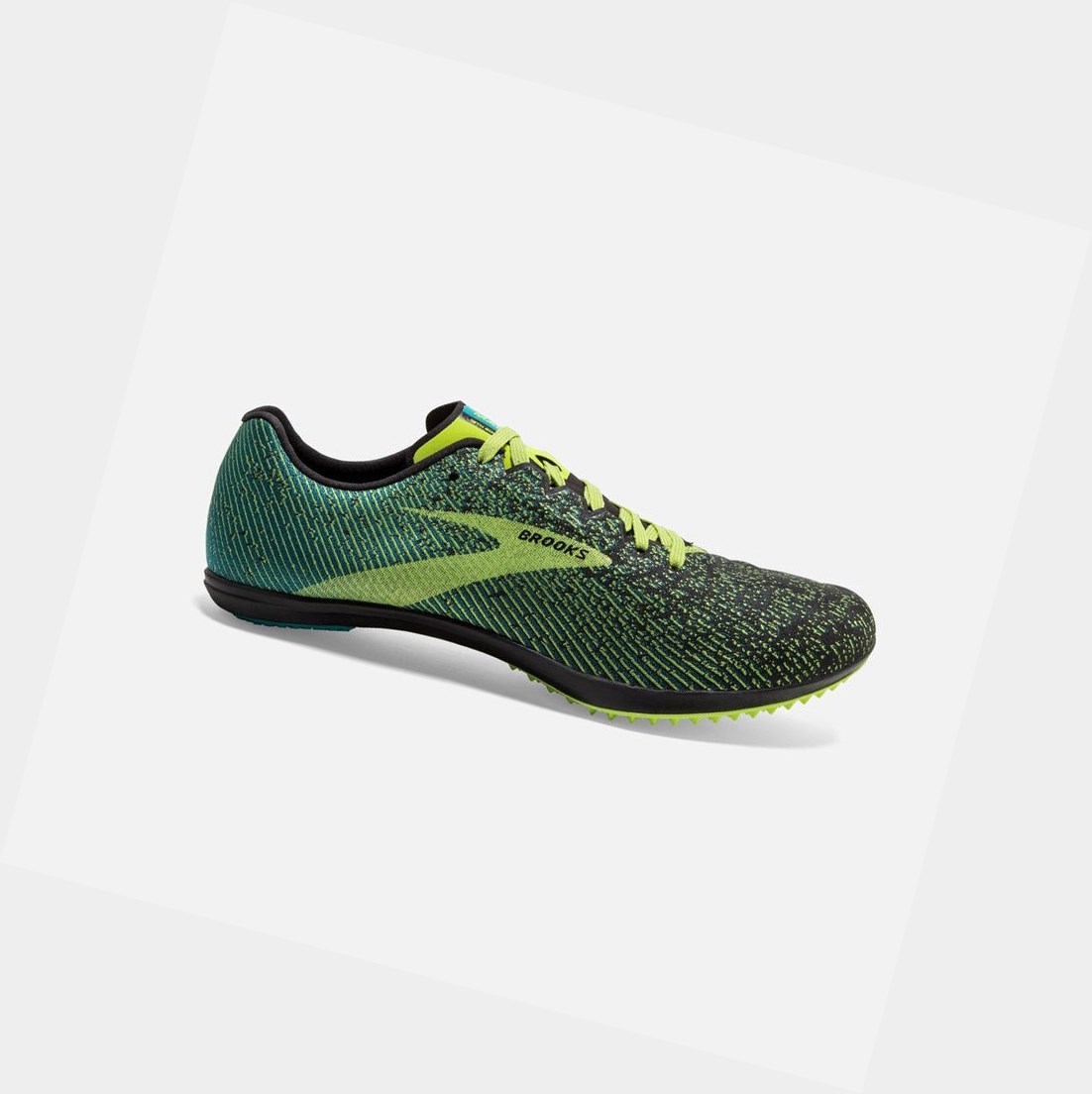 Chaussures de Sport Brooks Mach 19 Spikeless Homme Noir Bleu | LFMD61842