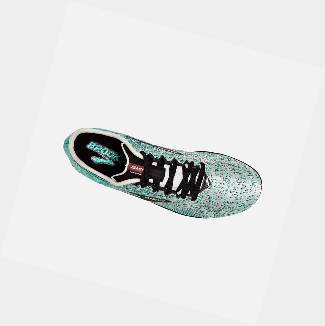 Chaussures de Sport Brooks Mach 19 Spikeless Femme Grise Noir | TVYU47063