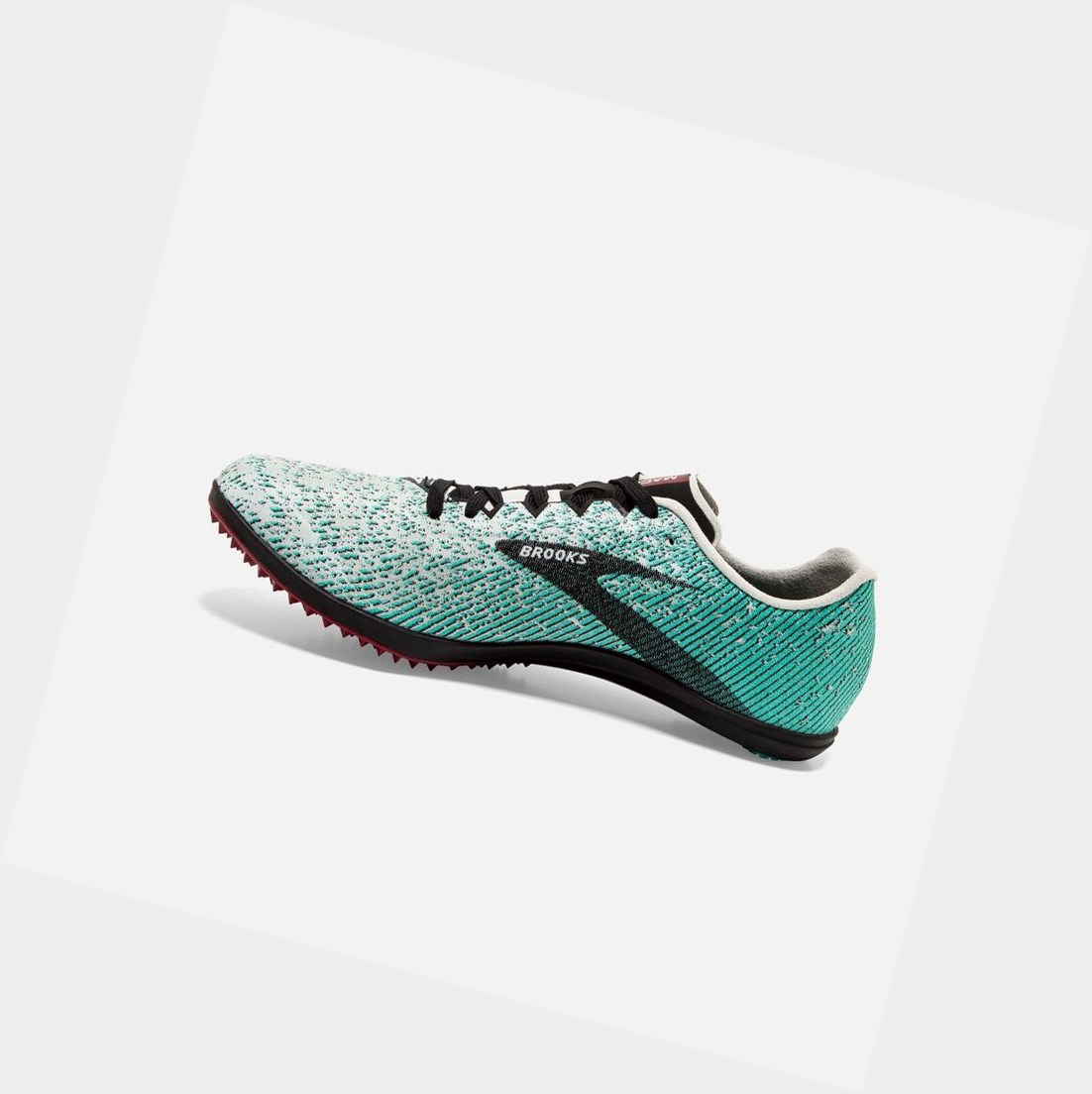 Chaussures de Sport Brooks Mach 19 Spikeless Femme Grise Noir | TVYU47063