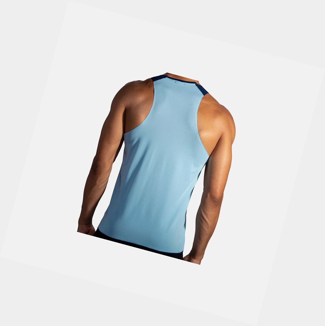 Hauts Brooks Atmosphere Singlet Homme Bleu Marine | ASYU97436