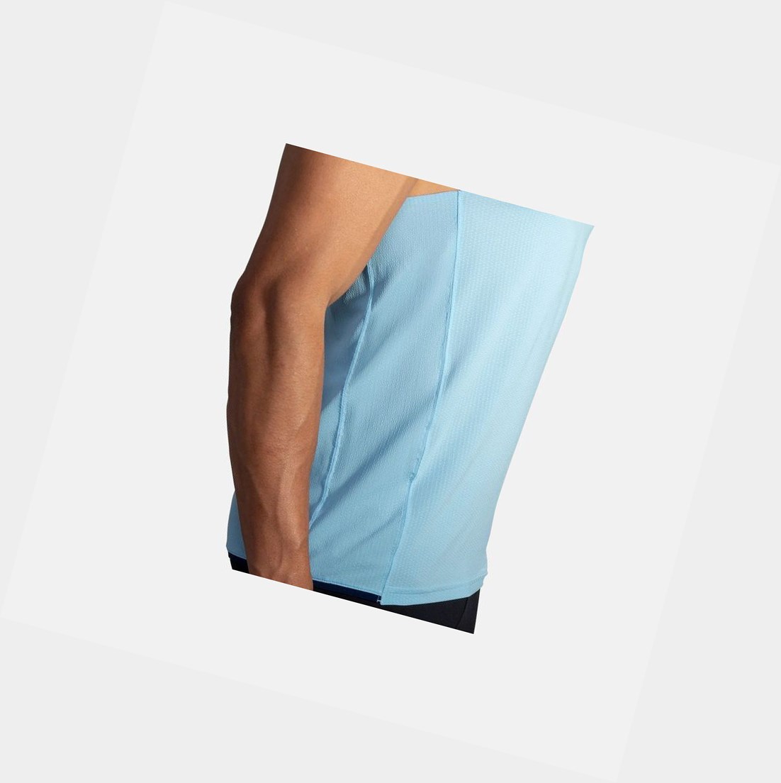Hauts Brooks Atmosphere Singlet Homme Bleu Marine | ASYU97436