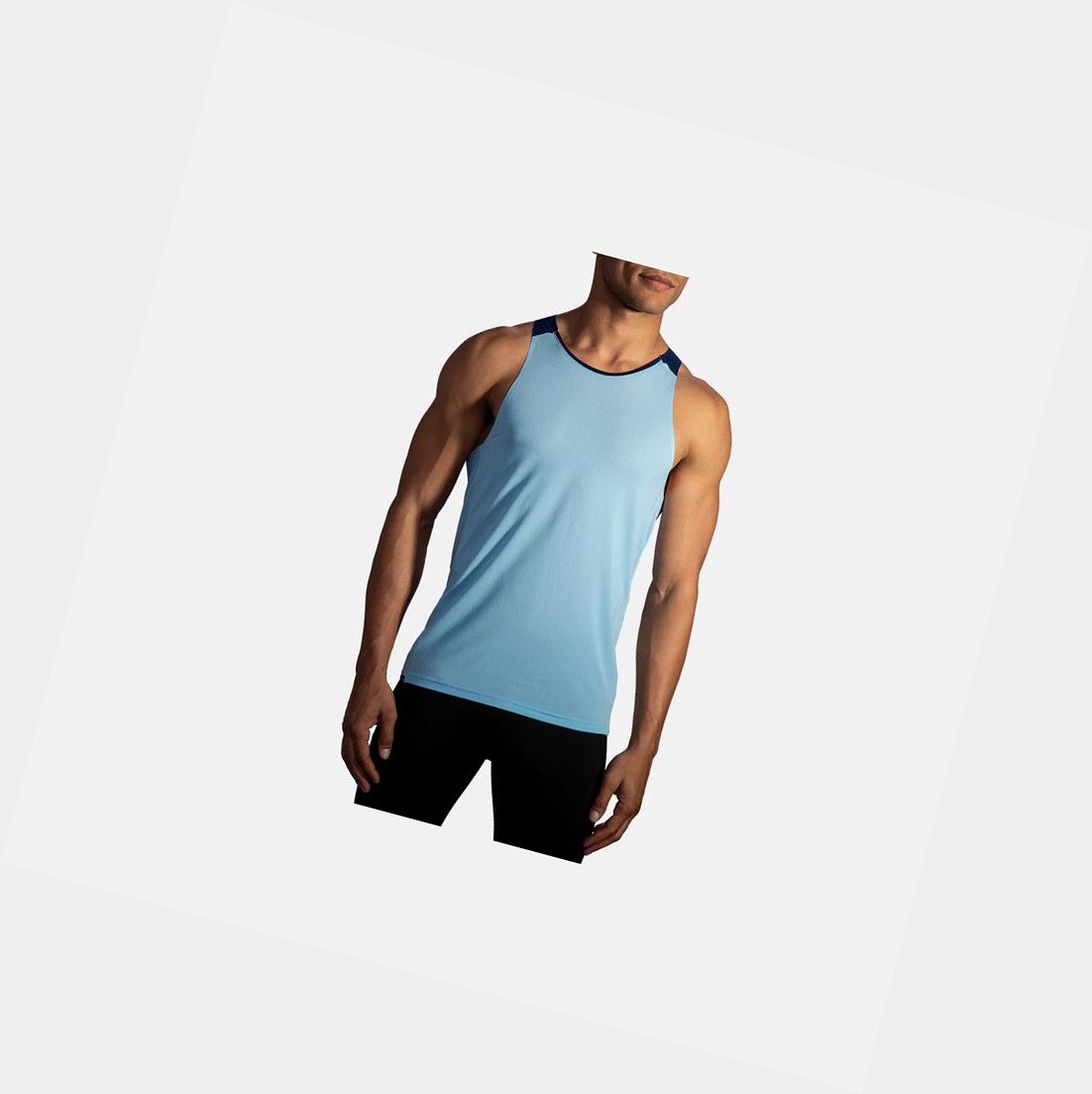 Hauts Brooks Atmosphere Singlet Homme Bleu Marine | ASYU97436